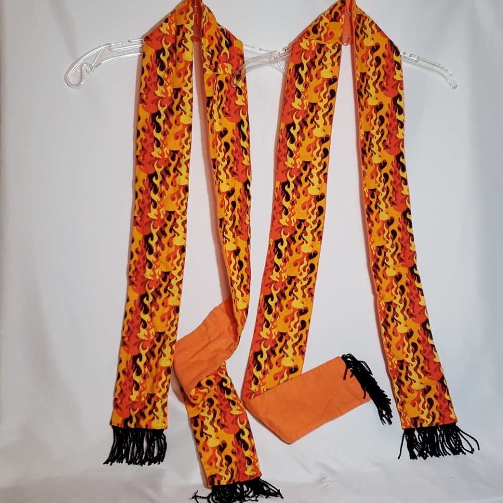 2 Lightly worn scarves